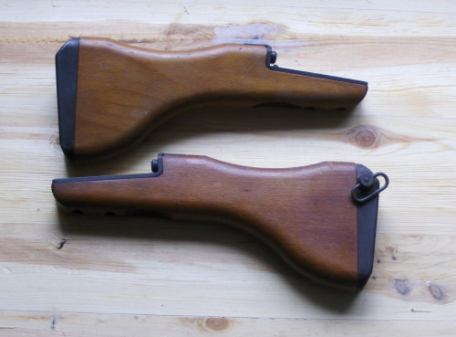 Uzi Detachable Wood Buttstock